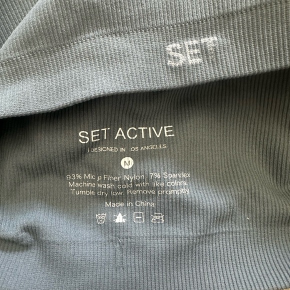 Set Active Two-Piece SCULPTFLEX Set - Slate Gray - Picture 5 of 10